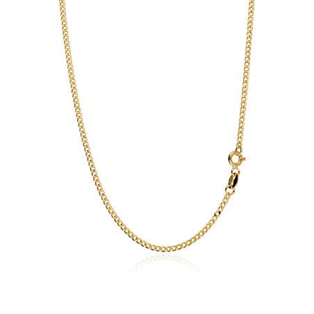 CADENA BARBADA ORO 18K