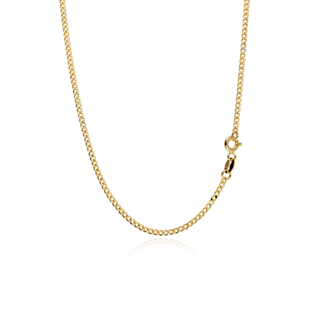CADENA BARBADA ORO 18K