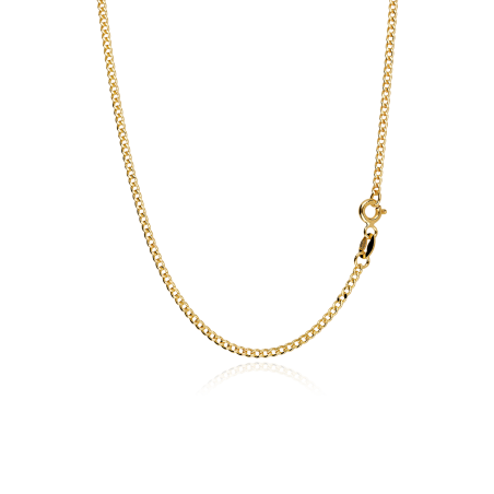 CADENA BARBADA ORO 18K