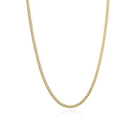 CADENA BARBADA ORO 18K