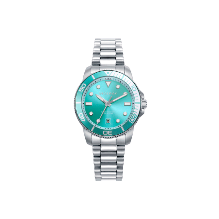 Reloj Viceroy Bisel Aluminio Y Esfera Verde 42444-67