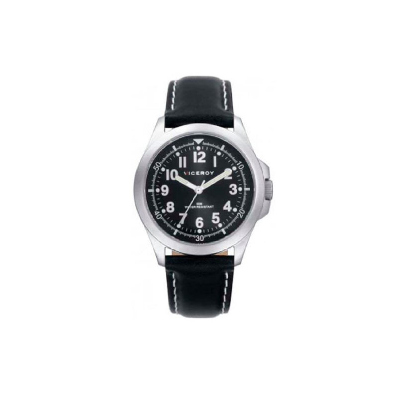 Reloj Viceroy Niño Acero Esfera Negra 432175-55