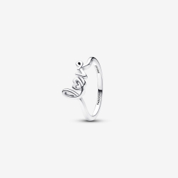Anillo Pandora Love Escrito a Mano 193058C00