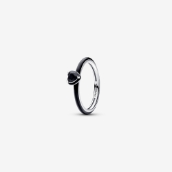 Anillo Pandora ME Corazón Chakra Negro 193088C01