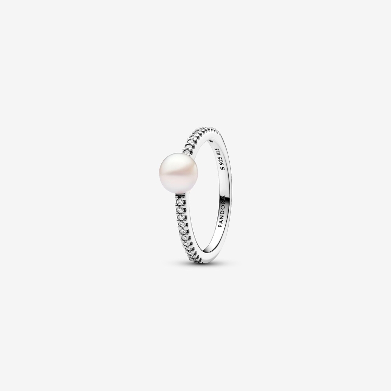 Anillo Pandora Perla Agua Dulce 193158C01