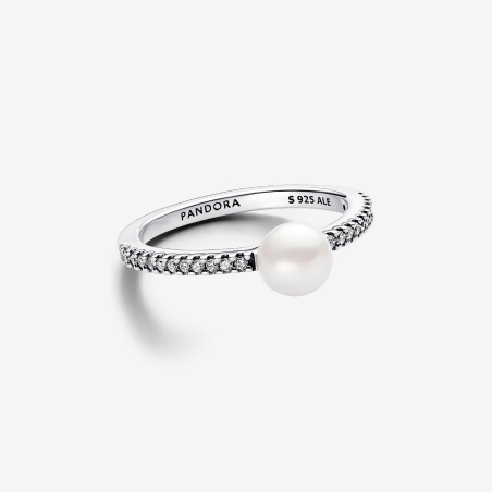 Anillo Pandora Perla Agua Dulce 193158C01