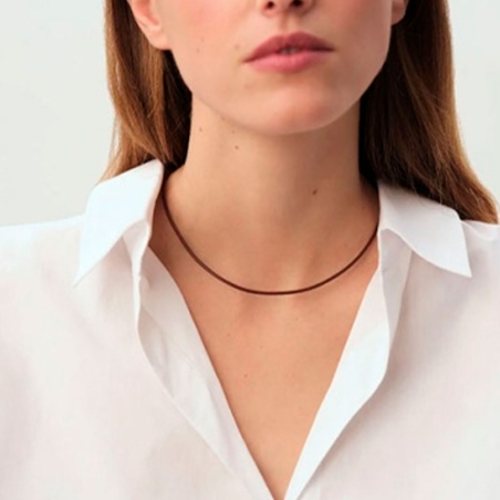 Collar Agatha Paria Cordón Cuero 2680413-236-TU