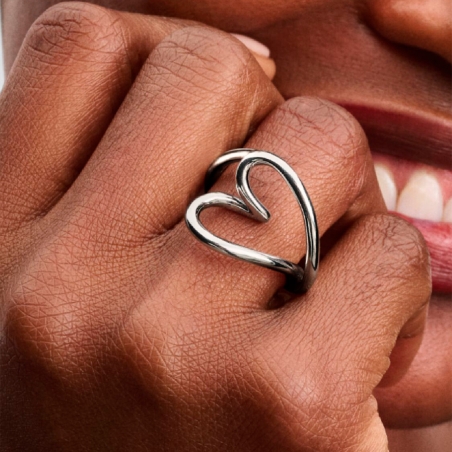 Anillo Pandora Corazón Orgánico 193288C00