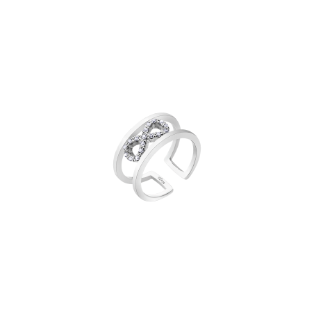 Anillo Lotus Silver Trendy Circonitas LP1620-3/1