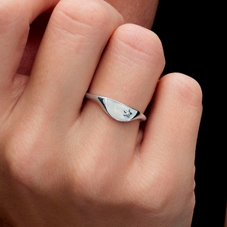 Anillo Pandora ME Mitad Sello 193325C01