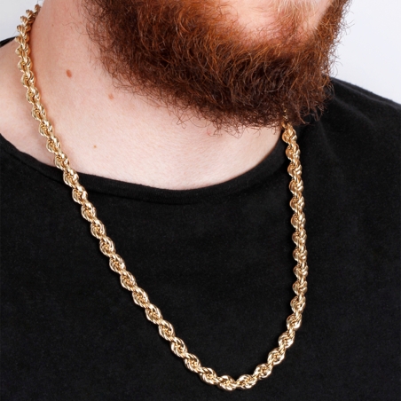 CORDON SALOMÓNICO "ZEUS" ORO 18K