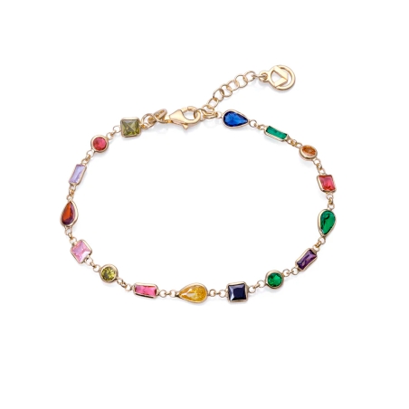 Pulsera Viceroy plata dorado y circonitas 1342P100-39