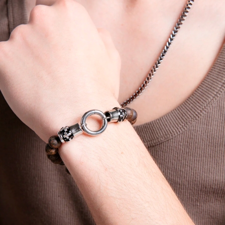 Pulsera Viceroy acero y broncitas 14132P01011