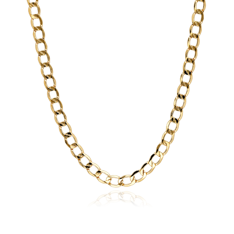 CADENA ORO 18K ESLABON 1X1