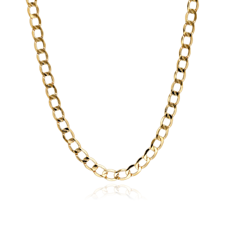 CADENA ORO 18K ESLABON 1X1