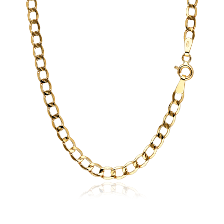 CADENA ORO 18K ESLABON 1X1