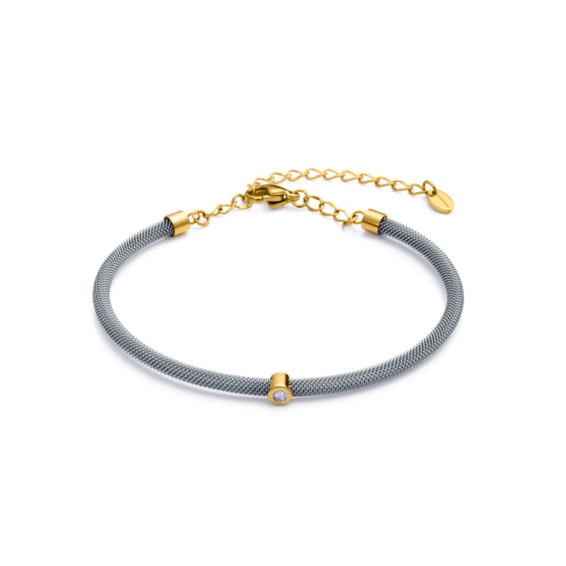 Pulsera Viceroy acero y diamante 6482P01000