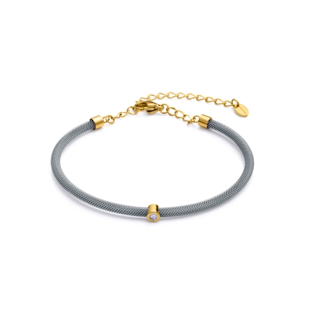 Pulsera Viceroy acero y diamante 6482P01000