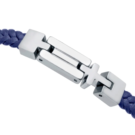 Pulsera Viceroy acero y piel 75394P01013
