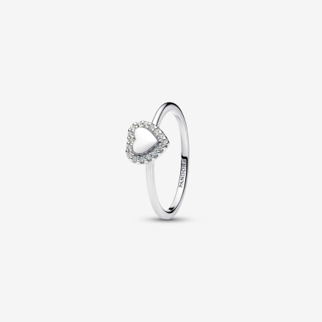 Anillo Pandora Corazón Grabable 193801C01