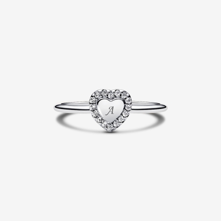 Anillo Pandora Corazón Grabable 193801C01