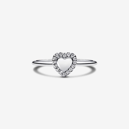 Anillo Pandora Corazón Grabable 193801C01