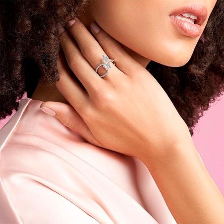 Anillo Pandora Mariposa Doble 197920CZ