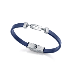 Pulsera Viceroy acero y piel 75395P01013