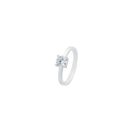 Anillo Itemporality Plata Baño Rodio Y Circonita SRN-101-098