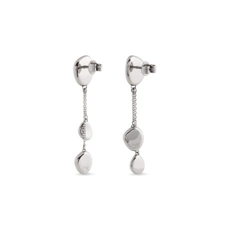 Pendientes Calvin Klein acero y circonitas 35000211