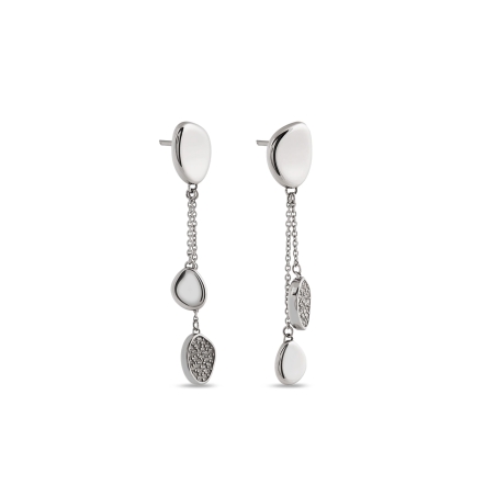 Pendientes Calvin Klein acero y circonitas 35000211