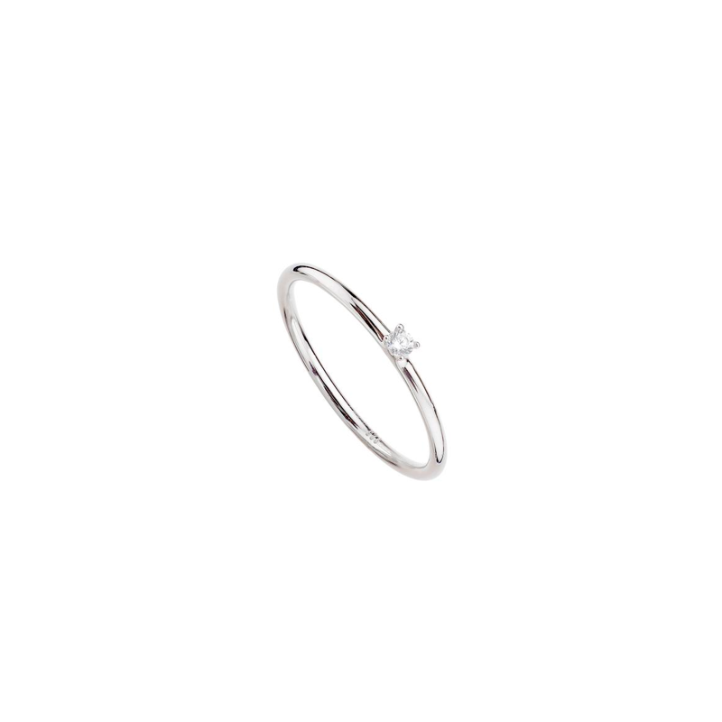 Anillo Itemporality Plata Y Circonita Engastada SRN-101-009-18