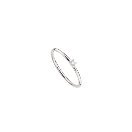 Anillo Itemporality Plata Y Circonita Engastada SRN-101-009-18