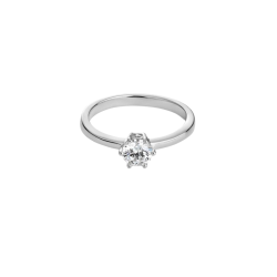 Anillo Itemporality Plata Y Circonita Central  SRN-101-090-16