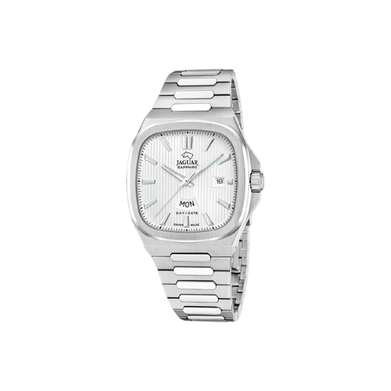 Reloj Jaguar Acero Rondcare Esfera Blanca J1049/1