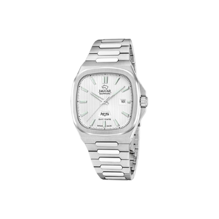 Reloj Jaguar Acero Rondcare Esfera Blanca J1049/1