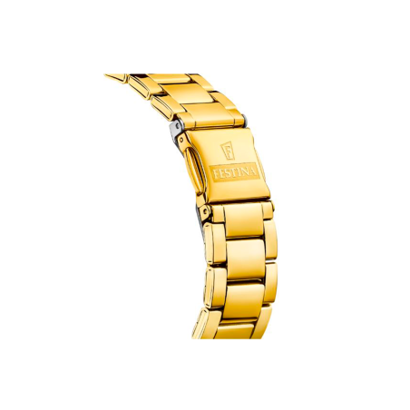 Reloj Festina Alegría Acero Dorado Esfera Dorada F20640/1
