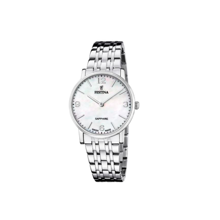 Reloj Festina Swiss Made Acero Esfera Nacarada F20047/2