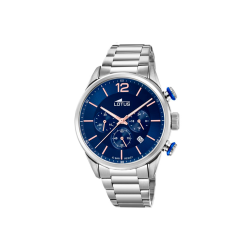 Reloj Lotus Chrono Acero Esfera Azul 18688/2