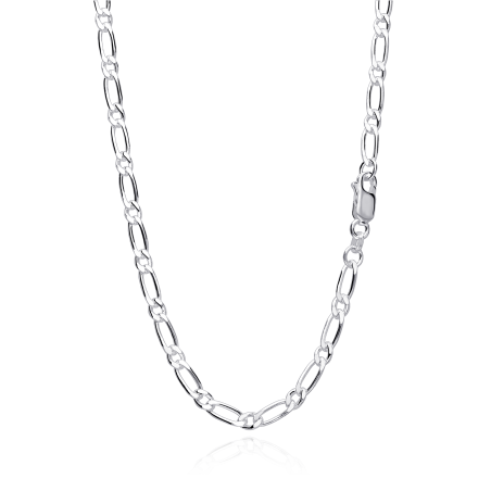 Cadena Plata primera ley 60cm "Eliette"