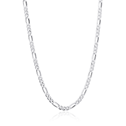 CADENA "JACK" PLATA DE LEY 60 CM