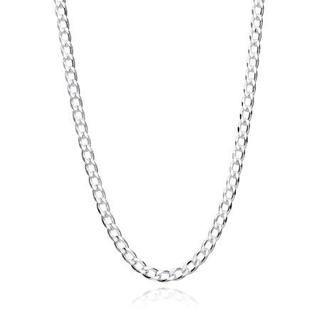 Cadena Plata primera ley 60cm "Denise"