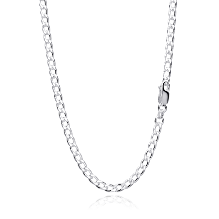 Cadena Plata primera ley 60cm "Denise"