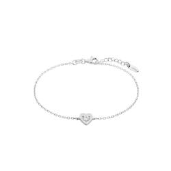 Pulsera Lotus Silver Corazón Y Circonita LP3849-2/1