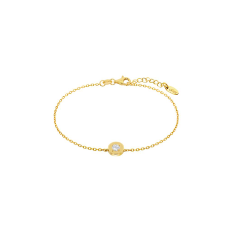 Pulsera Lotus Silver Baño Oro Circonita LP3850-2/2