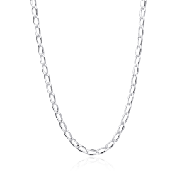 Cadena Plata primera ley 60cm "Kalet"