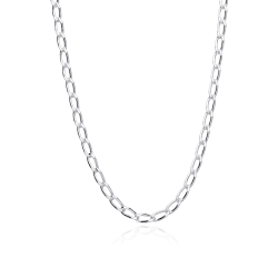 CADENA "KALET" PLATA DE LEY 50 CM