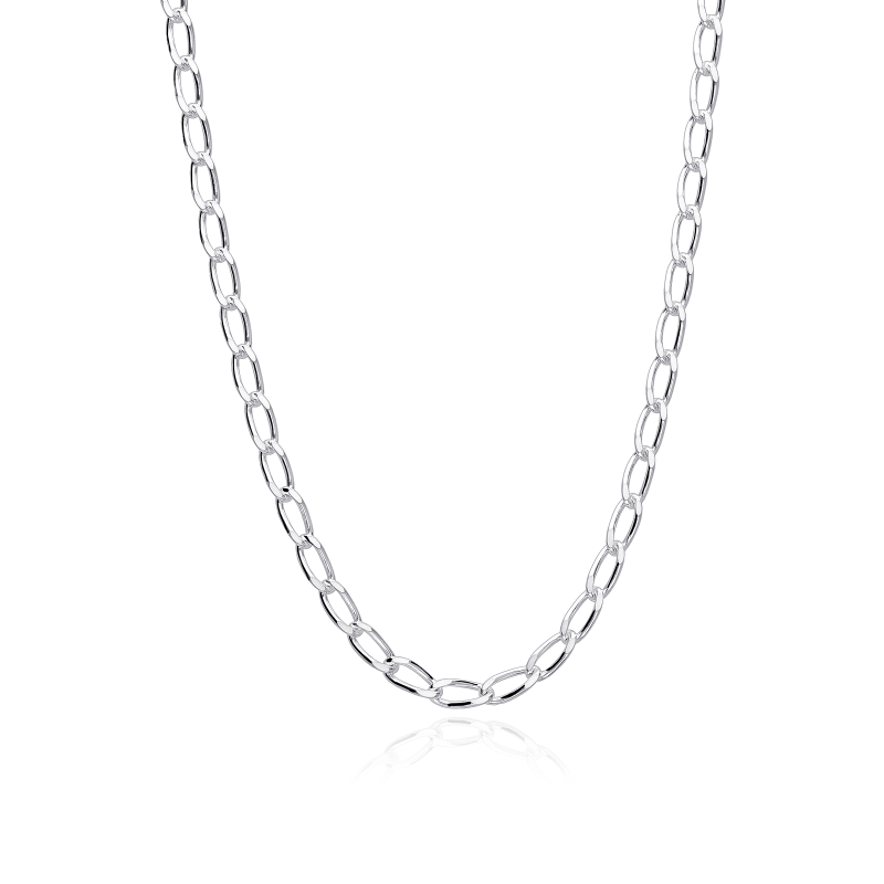Cadena Plata primera ley 50cm "Kalet"