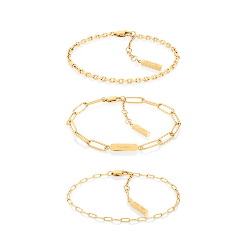 Set Pulseras Calvin Klein acero 35000435