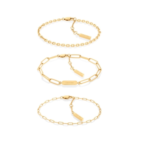 Set Pulseras Calvin Klein acero 35000435